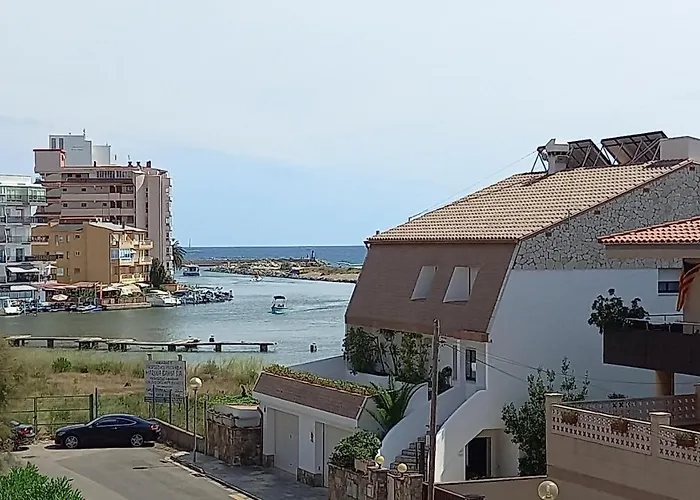 Estudio Roses Con Terraza, Vistas Canal Y Mar